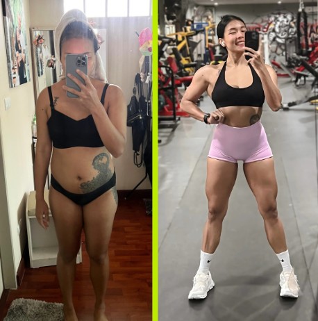 Mini — before and after