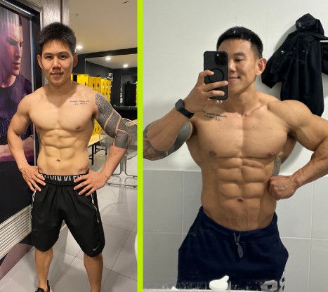 Nat — before and after